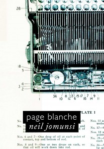 Page blanche – Neil Jomunsi 