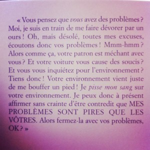 Au secours ! Un ours est en train de me manger ! - Mykle Hansen