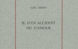 Je, d'un accident ou d'amour - Loïc Demey